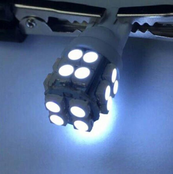  Delica D5 conform LED valve(bulb) Wedge lamp T10 LED room lamp in car light + number light + small lamp white 14 piece set 