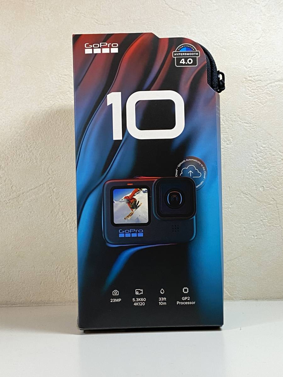 GoPro】ゴープロHERO10 BLACK microSD64GB付(美品)－日本代購代Bid第一