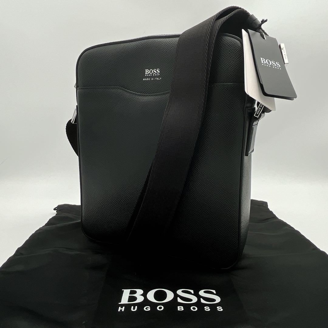 タグ/保存袋付き Hugo Boss ヒューゴボス ショルダーバッグ ボディ