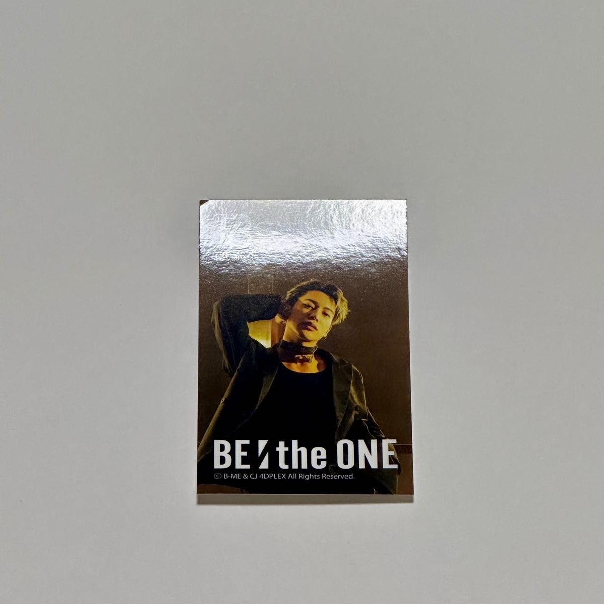 be:the one　ムビチケカード特典　オリジナルステッカー　リョウキ②