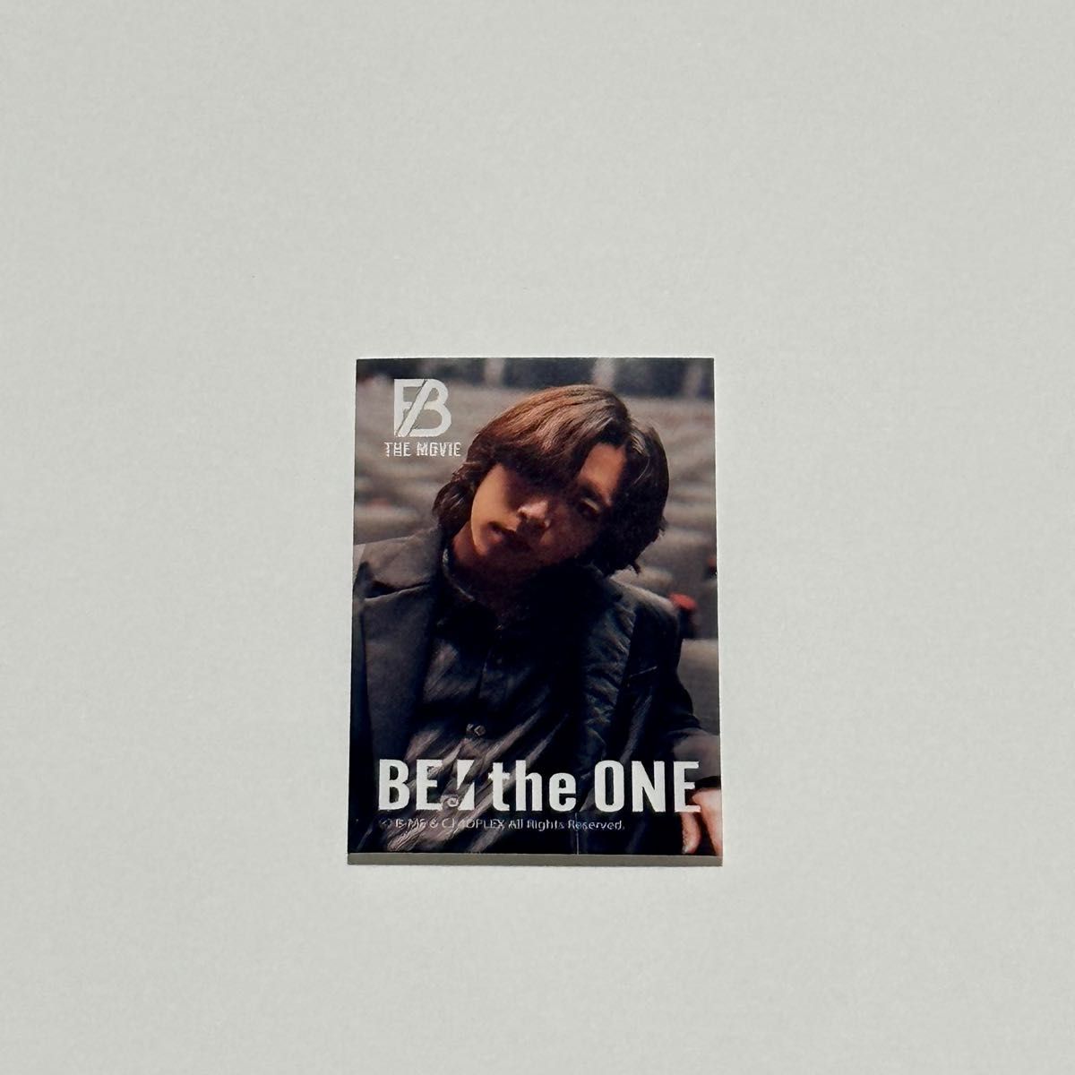 be:the  one　ムビチケカード特典　オリジナルステッカー　ソウタ