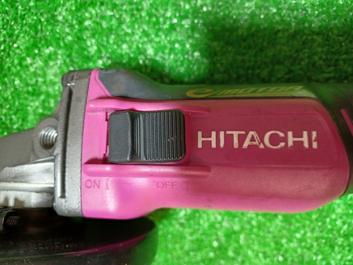 【ジャンク品】HiKOKI(旧日立工機) コードレスディスクグラインダ G14DBVL(NN)(R)※本体のみ 電動工具/ITRHM97QQQ4G_画像8