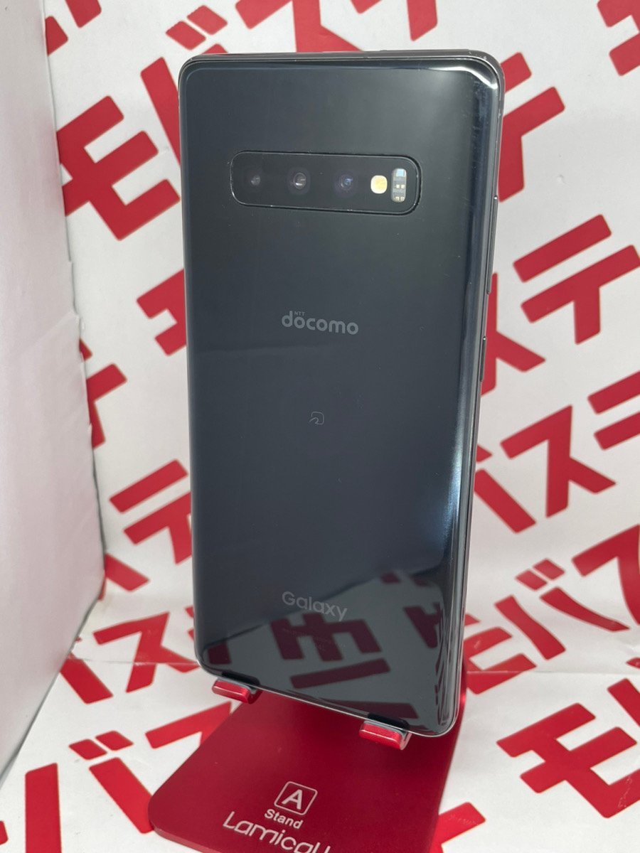 【即決!送料無料】SIMフリー Galaxy S10+ SC-04L ドコモ ブラック 本体 9104 国内版 SIMロック解除品_画像2