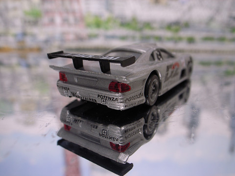 TRUMPETER - MGM / トランぺッター 1/87 メルセデスベンツ CLK-GTR DTM仕様 No.11 希少美品_リアビュー