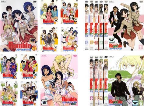 ケース無::bs::School Rumble スクールランブル 全19枚 + OVA 一学期補習 +二学期 レンタル落ち 全巻セット 中古 DVD