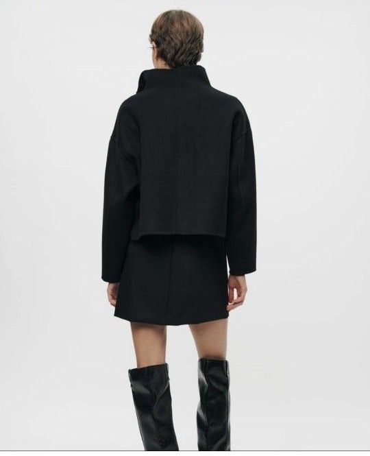 新品 今期 ZARA ダブルフェイス ウールブレンド ジャケット 新品 今期 ZARA ダブルフェイス ウールブレンド ジャケット