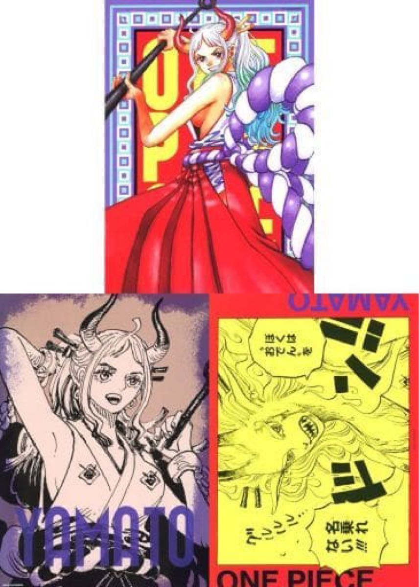ONE PIECE 『ONE PIECE』A4ポスターコレクション　6枚セット ヤマト カイドウ