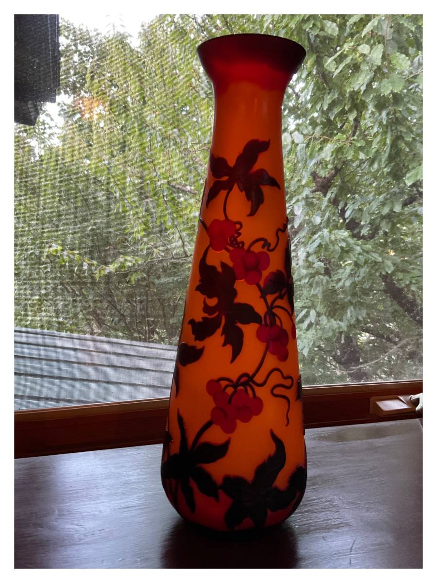 エミールガレ風 花瓶