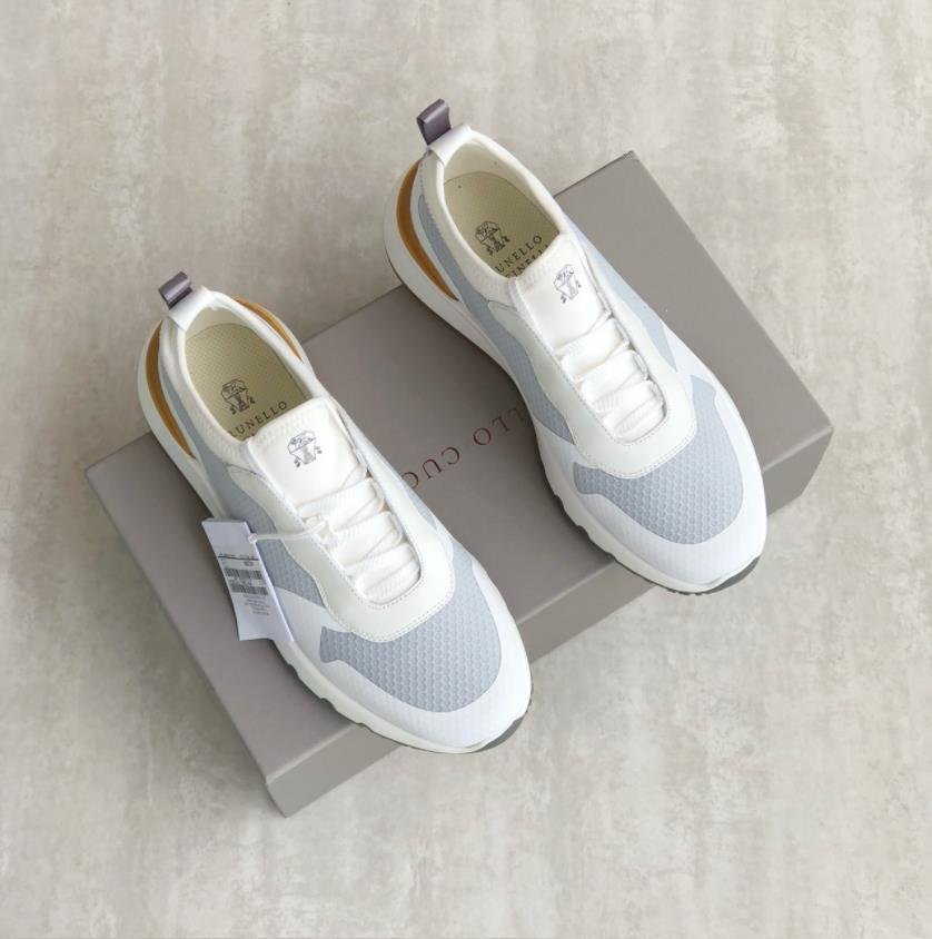 BC スニーカー　メンズ　シューズ　靴 ファッションカジュアル　B*C サイズ選択可能 灰×白 0881