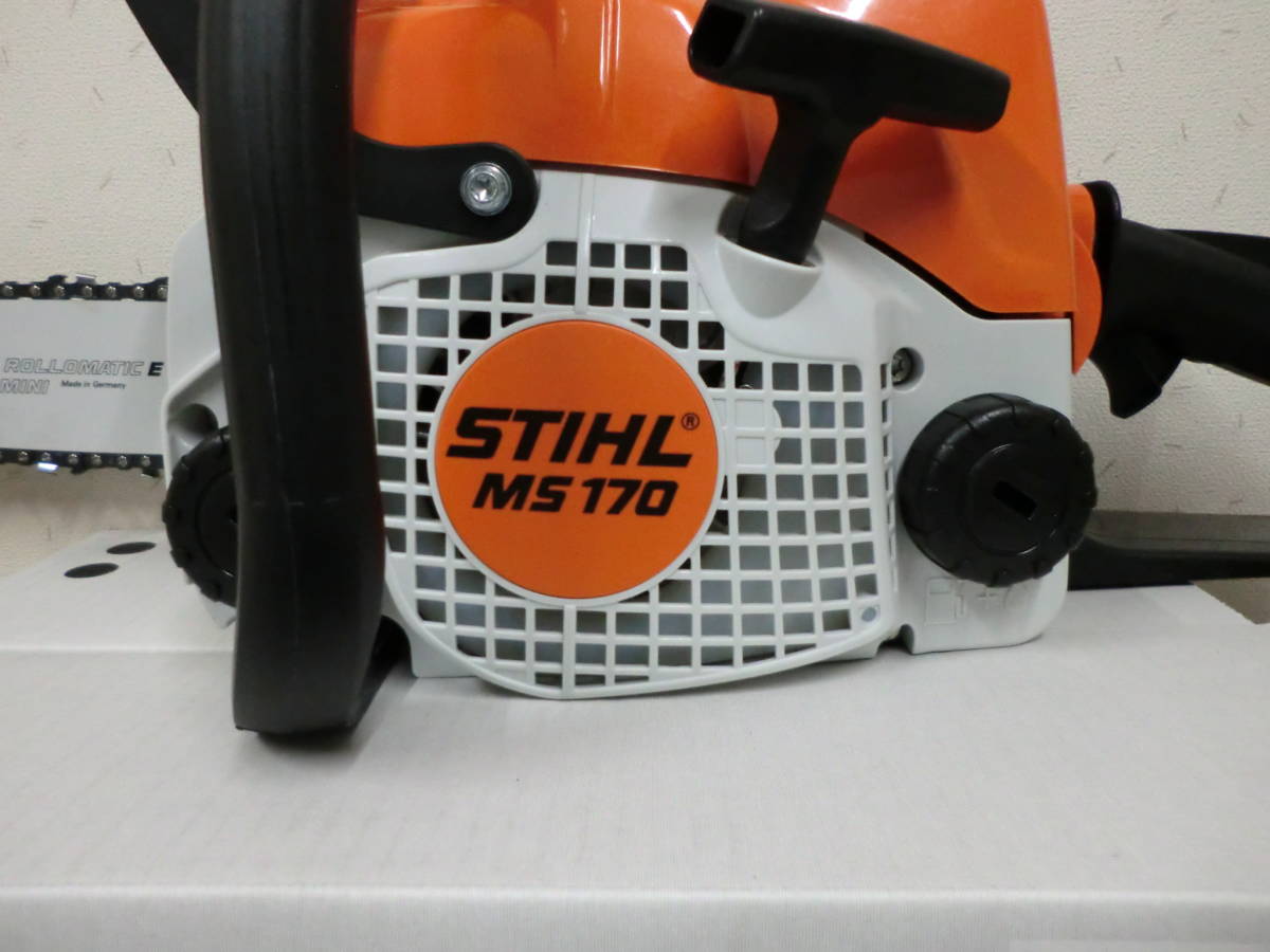 スチールチェンソー MS170 35cmガイドバー付 新品・未使用 送料 スチールチェンソー MS170 35cmガイドバー付 新品・未使用 送料