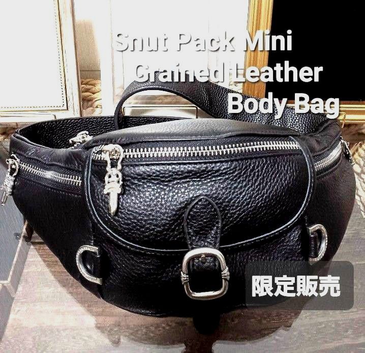 シボ革調 スナットパック ミニ / レザーボディバッグ / Snut Pack Mini Leather Body Bag Yahoo!フリマ（旧）のサムネイル