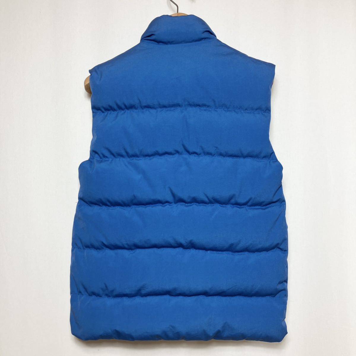 [70s Vintage ]CAMP7 camp seven down vest condition excellent blue XS Vintage North Face type men's lady's | blue 