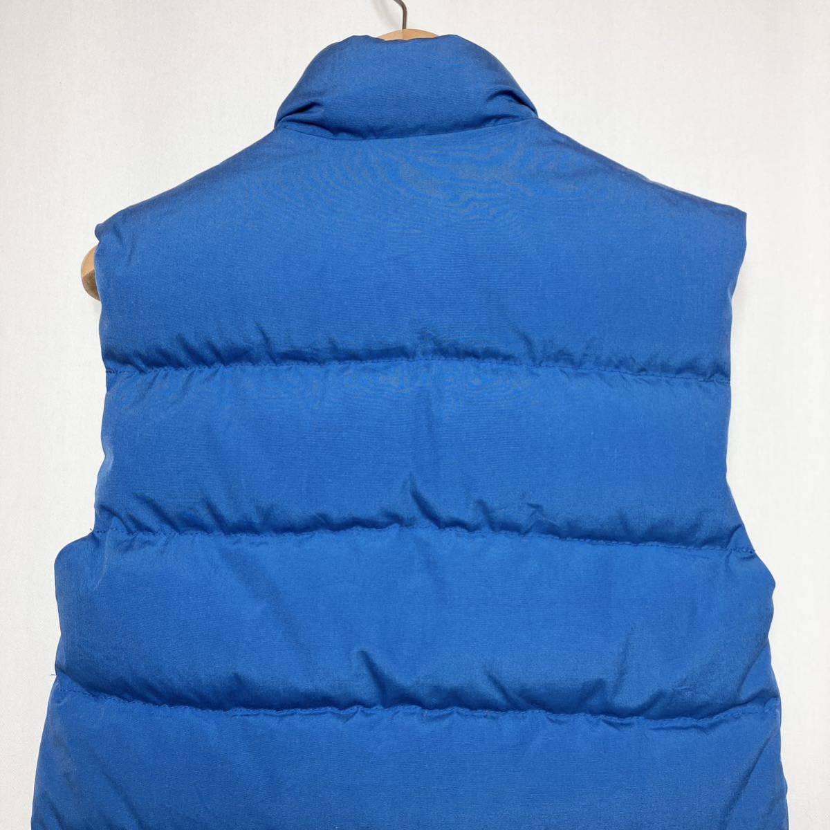 [70s Vintage ]CAMP7 camp seven down vest condition excellent blue XS Vintage North Face type men's lady's | blue 