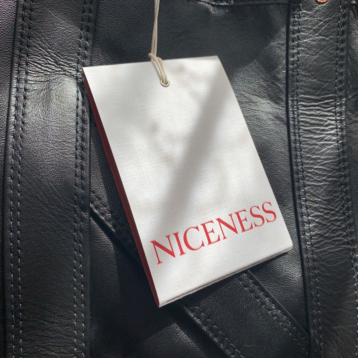 【未使用】23AW NICENESS H.LEDZ Bag タグ付