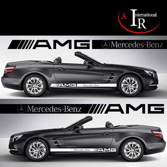 ■■NEW★AMG★Mercedes-benz★サイドステッカー★デカール★カラー選択可能_画像1