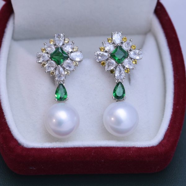 ジュエリー パールイヤリング 真珠のアクセサリ 天然真珠 天然 美品 本物 プレゼント パーティー 誕生日 上質真珠 高品質 高人気 zz187