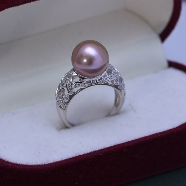 リング 真珠指輪 真珠アクセサリ 天然真珠 淡水真珠 本真珠 誕生日プレゼント 新型 女性 フリーサイズ 上質真珠 パーティー 新品 zz168_画像4