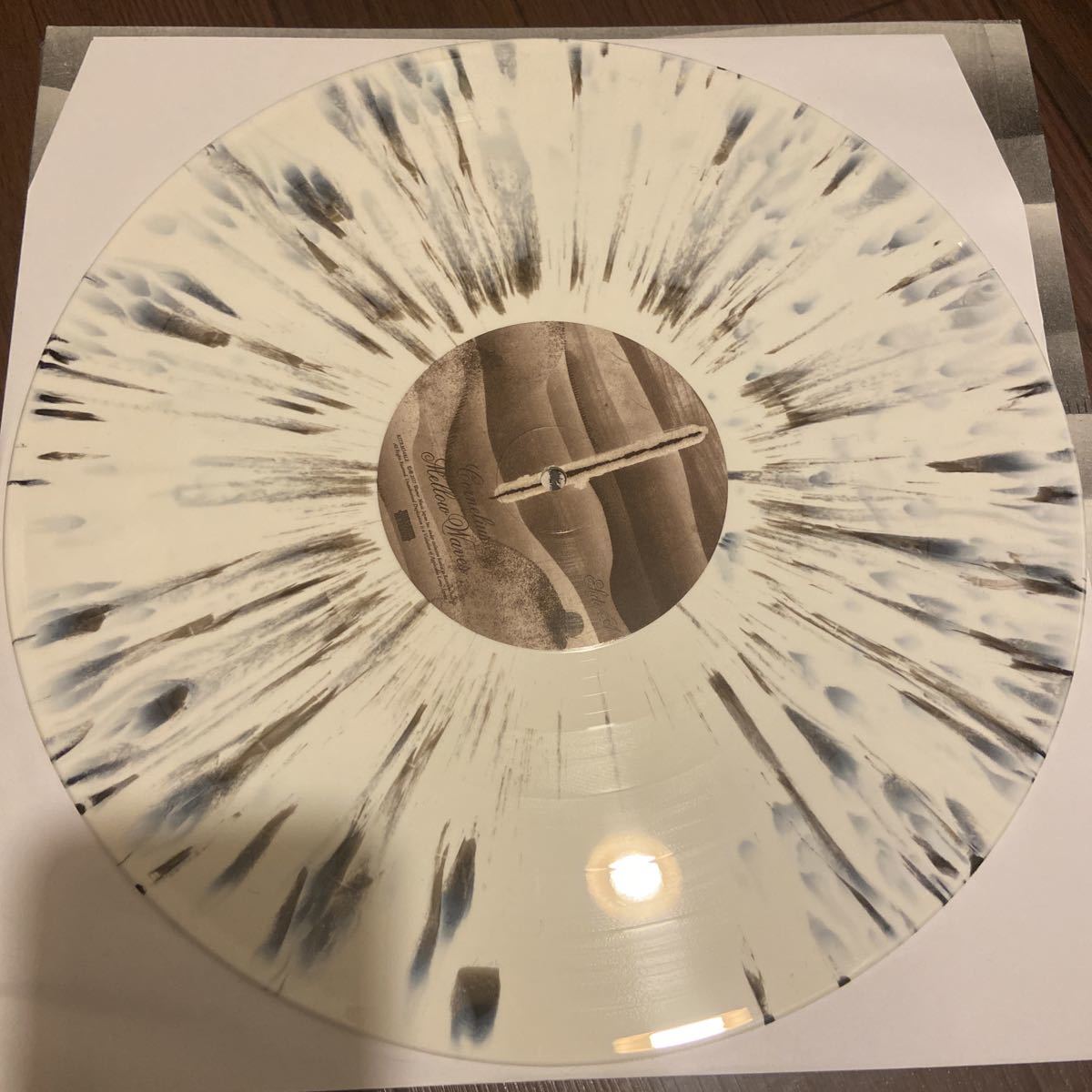 CORNELIUS コーネリアス Mellow Waves (WHITE WITH BLACK SPLATTER COLORED VINYL) 小山田圭吾_画像4