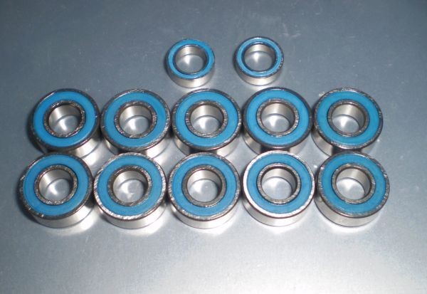 ** Tamiya noba fox etc. blue Raver seal bearing set!