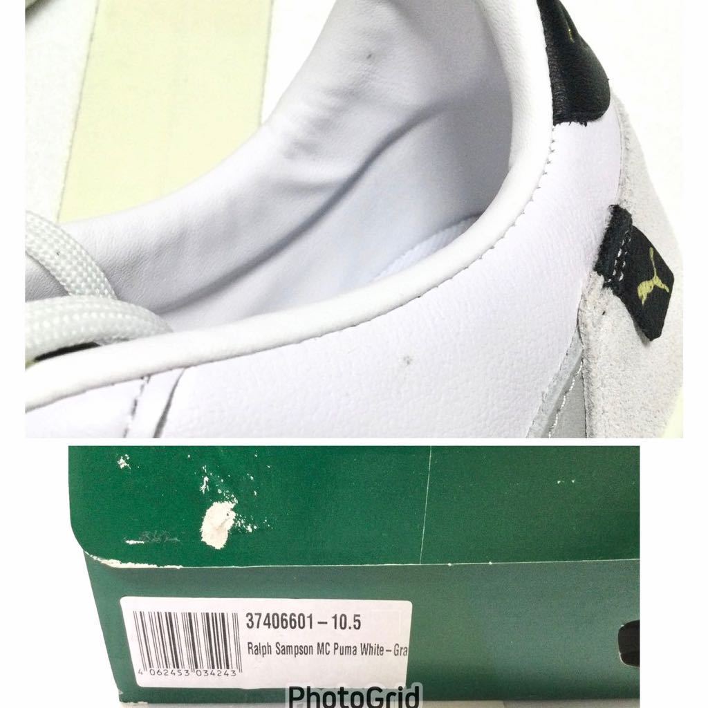 〜5/7◆ 新品「PUMA」“37406601/Ralph Sampson MC Puma” ローカット レザースニーカー SIZE:UK10.5/29.5cm_画像9