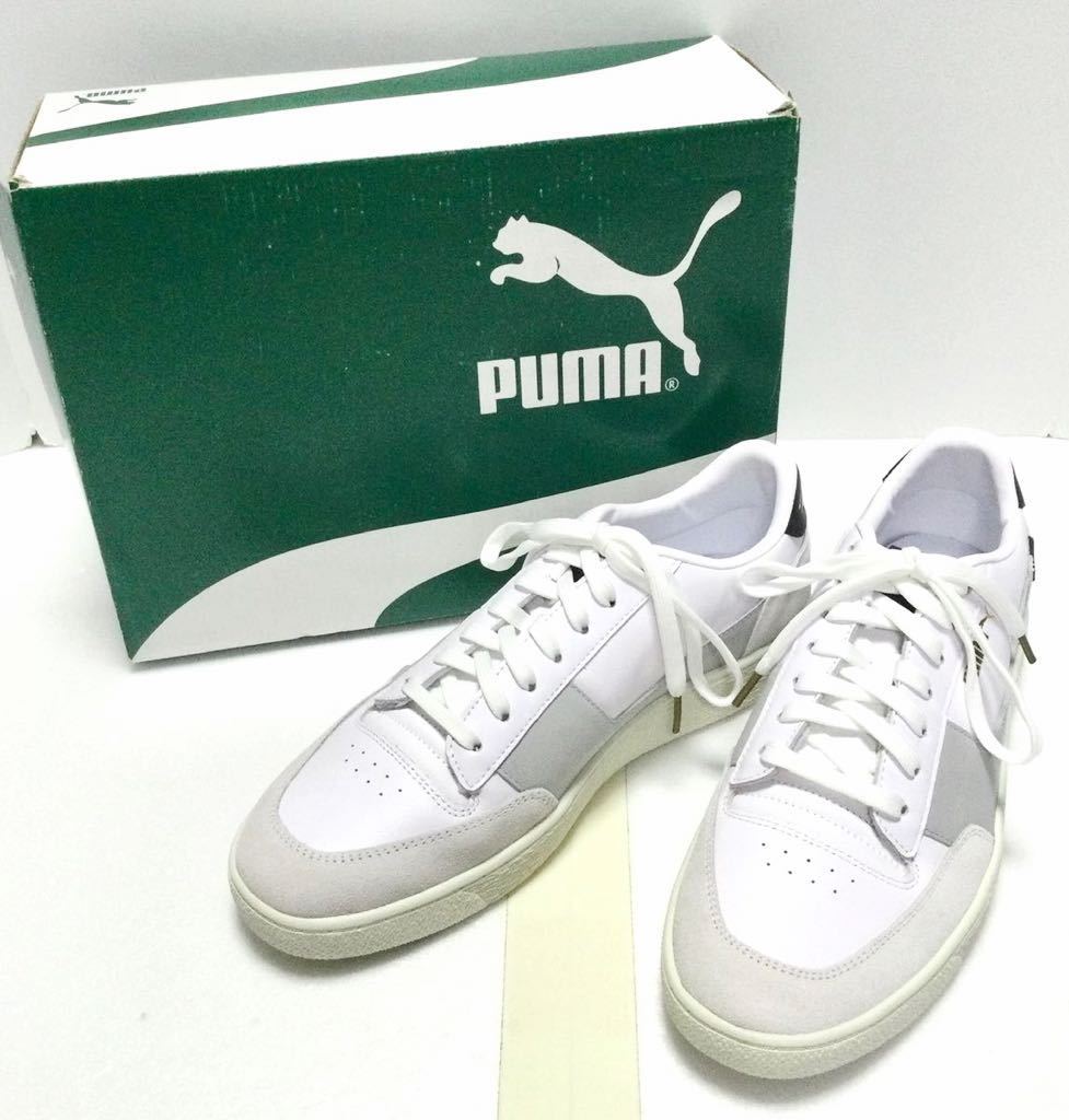 〜5/7◆ 新品「PUMA」“37406601/Ralph Sampson MC Puma” ローカット レザースニーカー SIZE:UK10.5/29.5cm_画像1