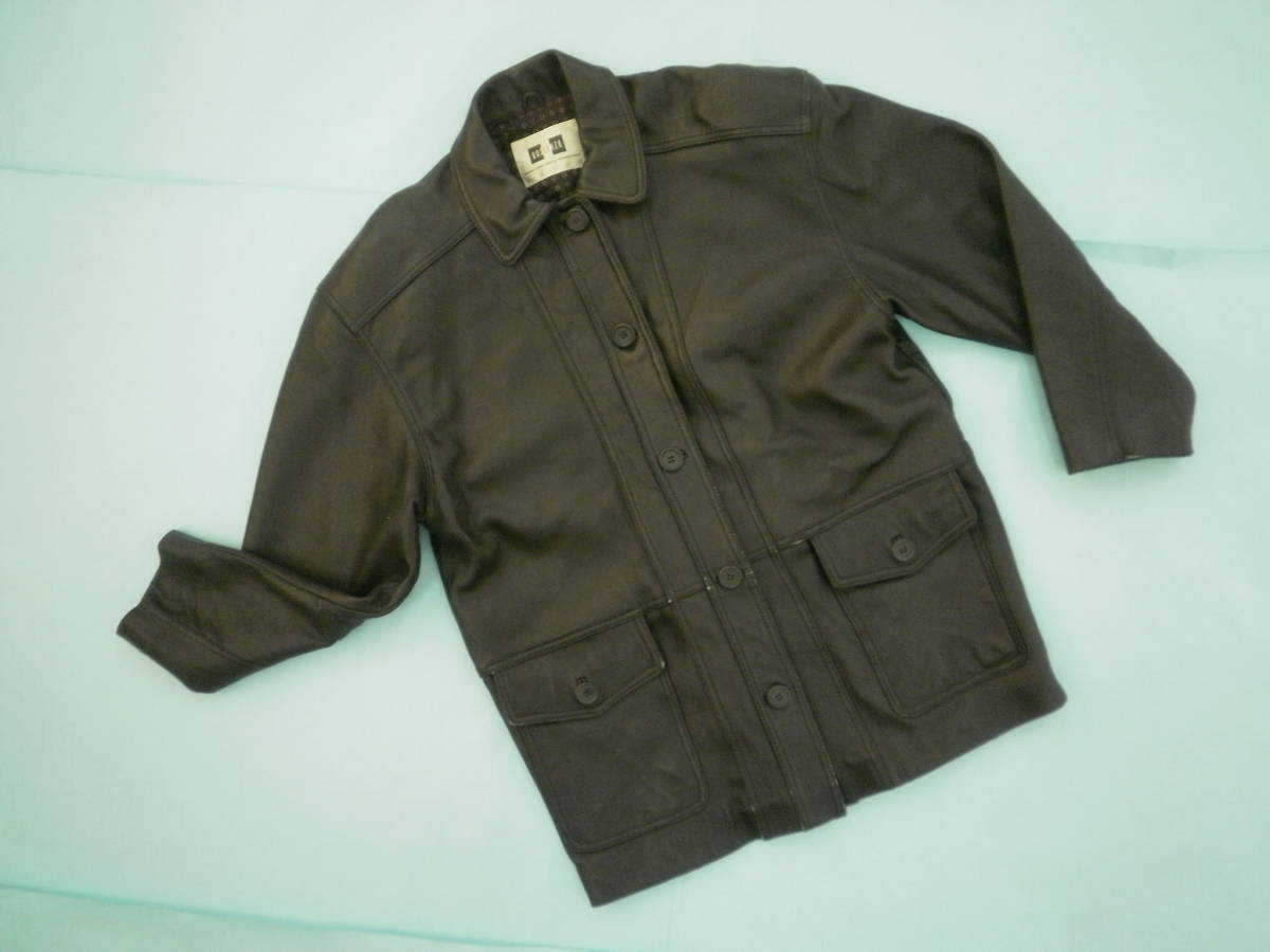 【お買い得!】 ◆ VOSLENZA / ヴォスレンザ ◆ コート 黒 羊革