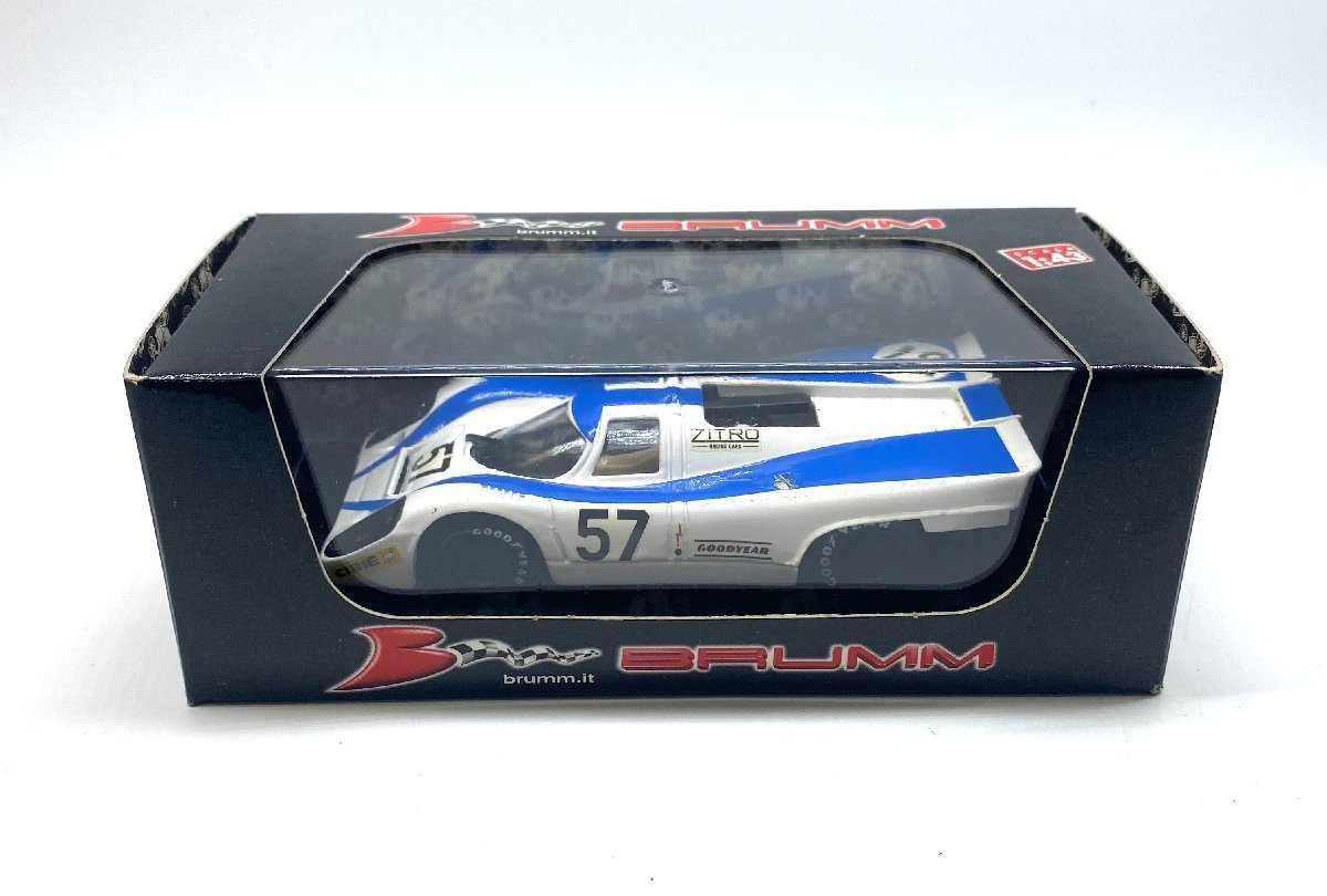 122△BRUMM ブルム Porsche 917K Le Mans 1971 Martin-Pillon 57号車 1/43_画像1