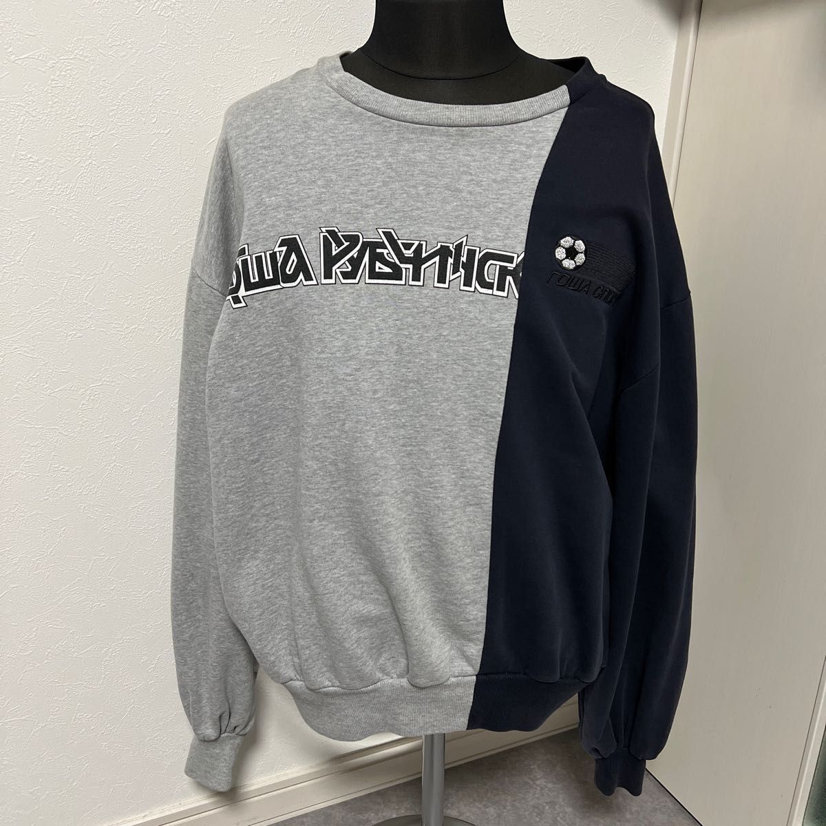 Gosha Rubchinskiy 18ss combo スウェット ドッキング|PayPayフリマ