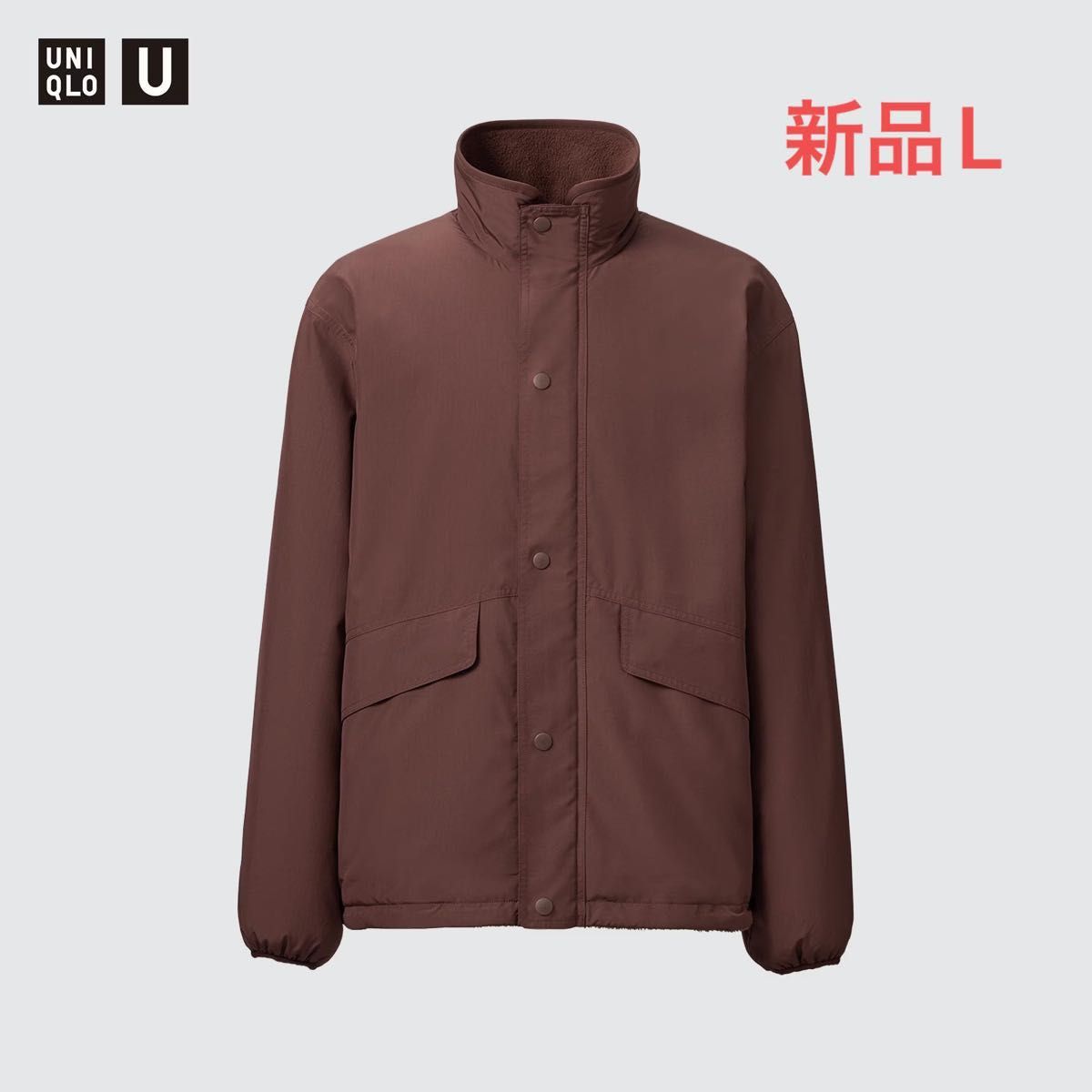 【ユニクロU/UNIQLO U】リバーシブルスタンドジャケット/2023aw/メンズ