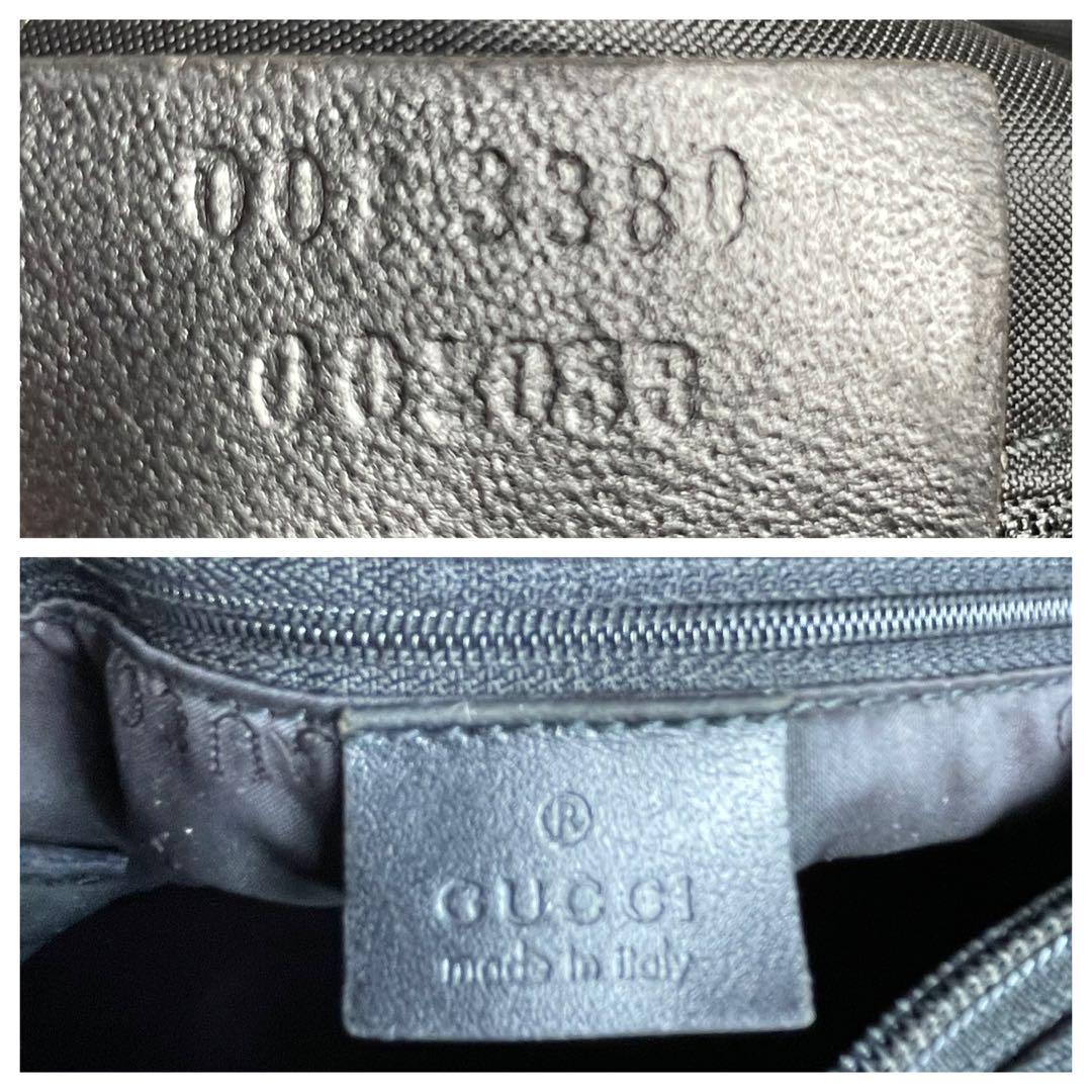 GUCCI グッチ ワンショルダー ハンドバッグ オールド ブラック|PayPay