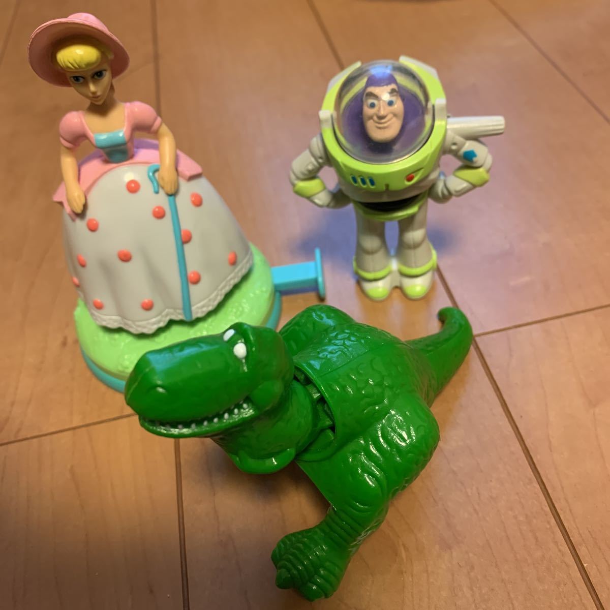 Mac McDonald's Happy Set История История История История Buzz Light Year Rex Bo Peep Retro Toy Disney