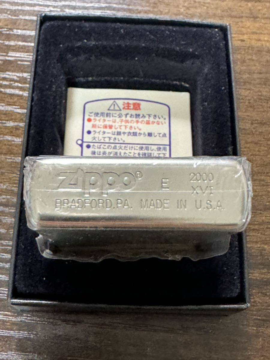 zippo ラッキーストライク サイドデザイン 限定品 LUCKY STRIKE 2000年製 silver シルバー LUCKIES AN AMERICAN ORIGINAL ケース 保証書