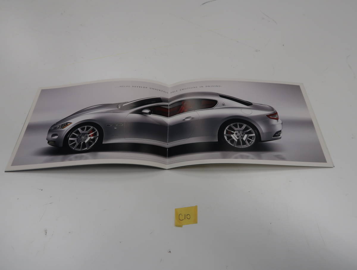  Maserati Granz -lizmo catalog 15 page C10 postage 370 jpy 