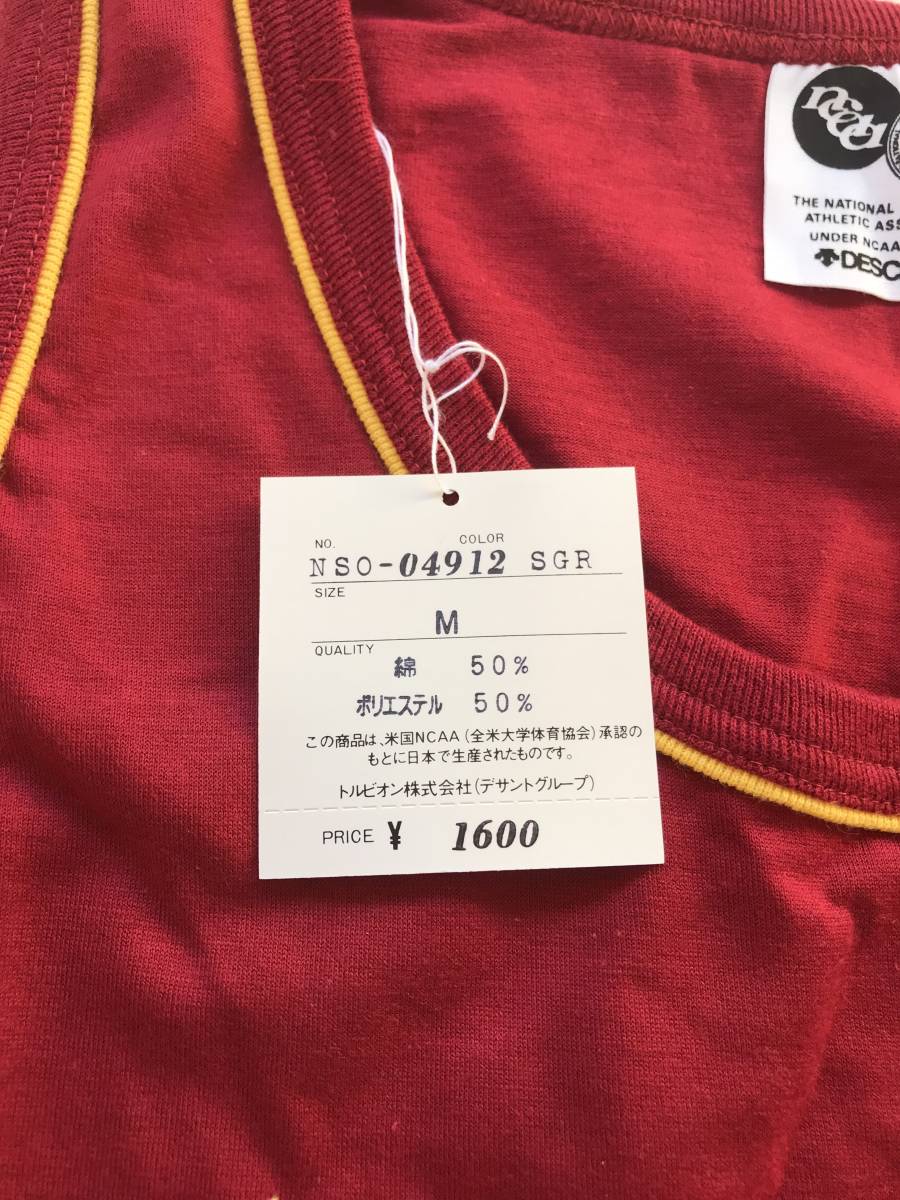 当時物　未使用　デッドストック　デサント　DESCENTE　ランニングシャツ　タンクトップ　品番：NSO-04912　サイズ：M　　TM9926_画像7