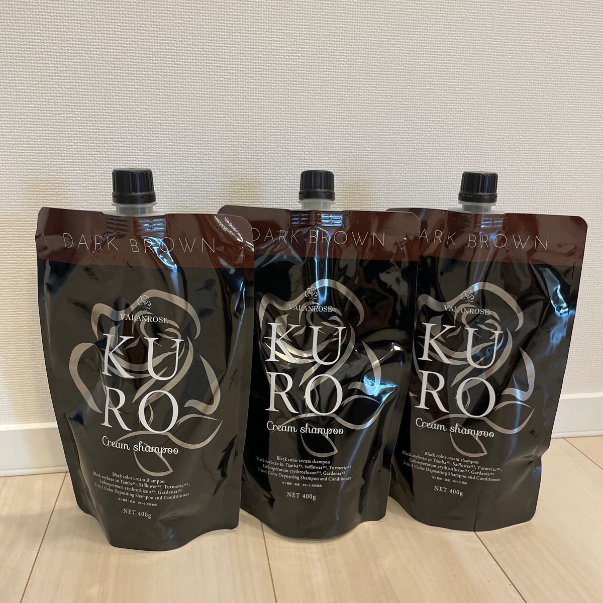 バランローズ クリームシャンプー ダークブラウン ヘアカラー