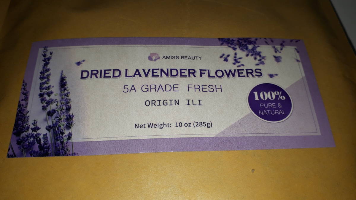 ** lavender *285G*5A grade * dry * prompt decision *.... beautiful taste ..!!*e*