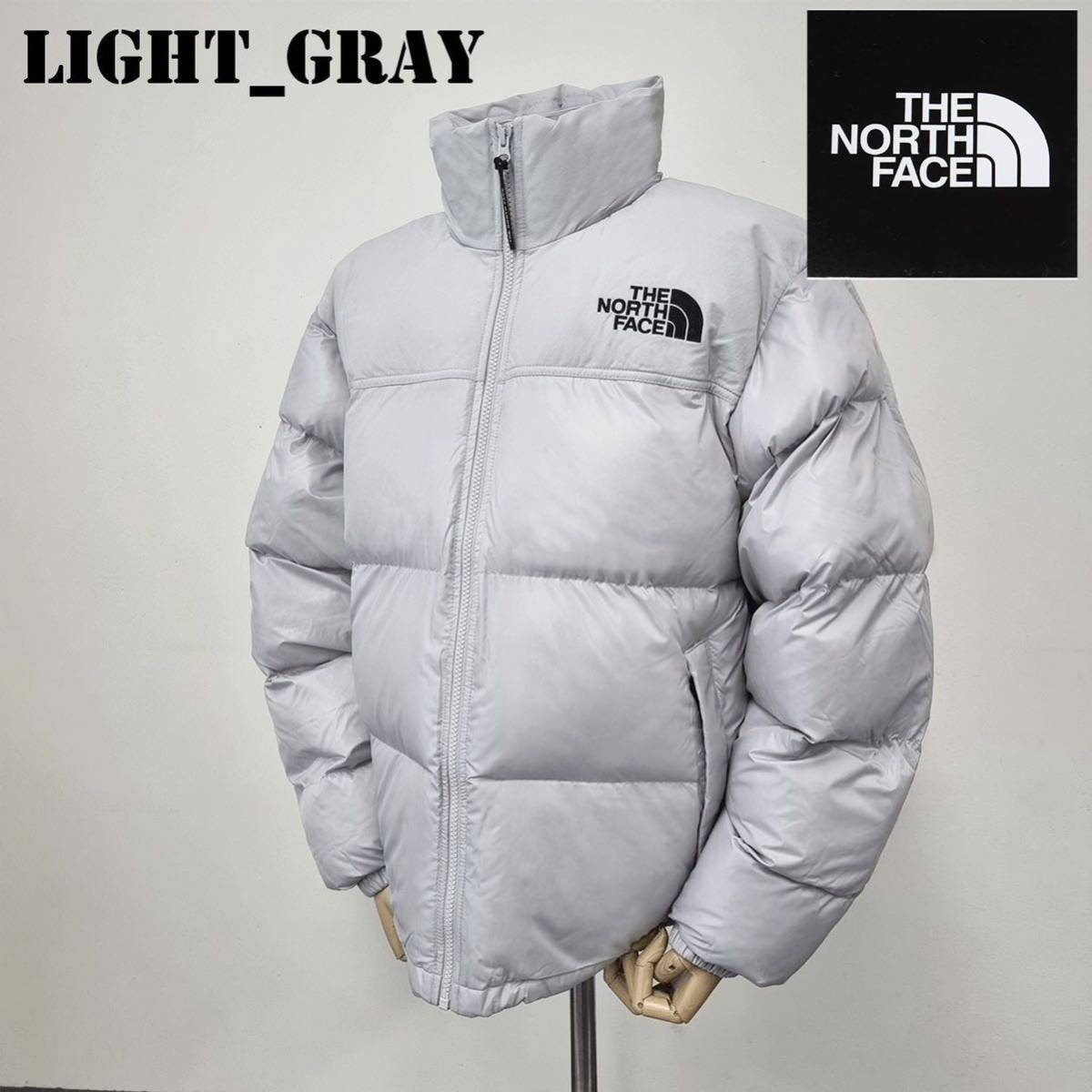 新品未使用 THE NORTH FACE ダウン グレー Ｌサイズ ノースフェイス