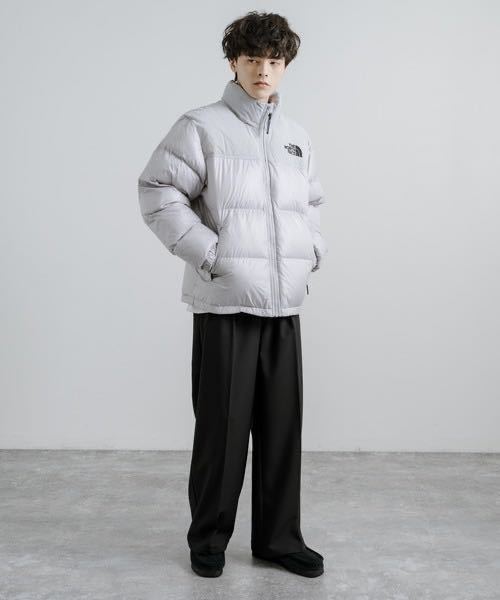 新品未使用 THE NORTH FACE ダウン グレー Ｌサイズ ノースフェイス