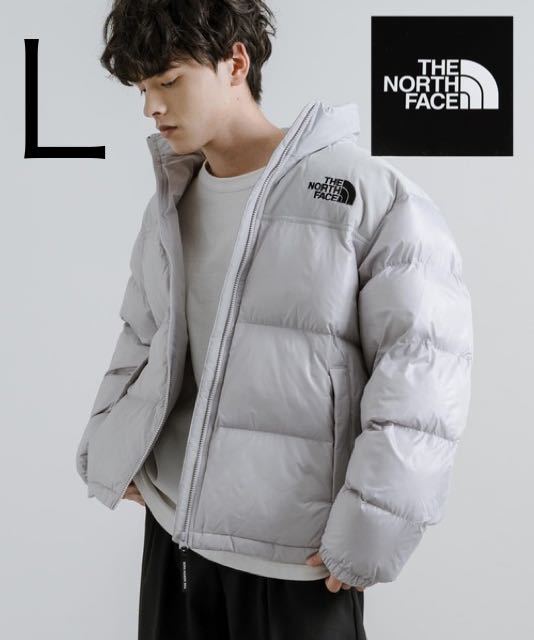 新品未使用 THE NORTH FACE ダウン グレー Ｌサイズ ノースフェイス