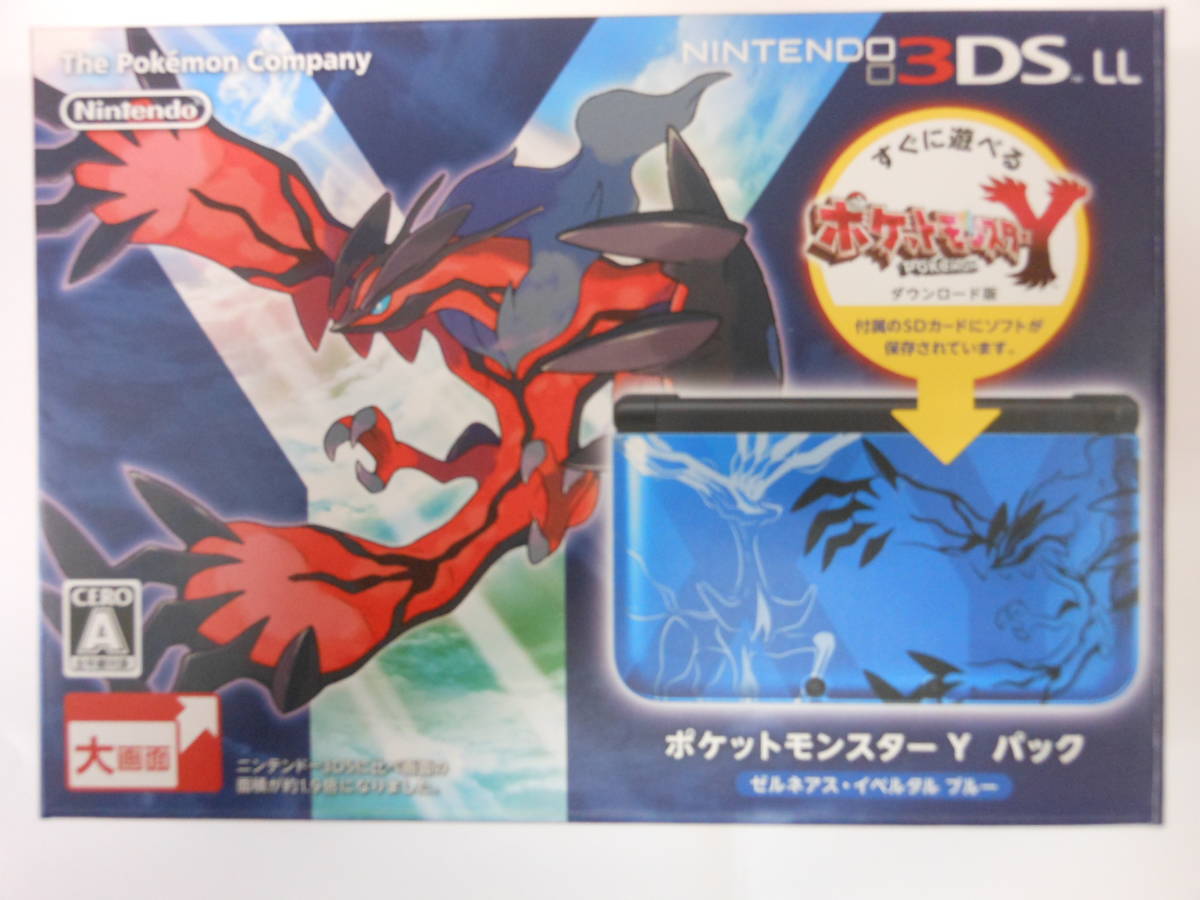 しばらく ヤフオク! - 新品 限定ニンテンドー3DSLLポケットモンスターY