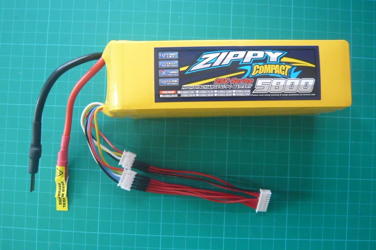 ZIPPY Compact 5800mAh 7S 25C Lipo Pack _画像2