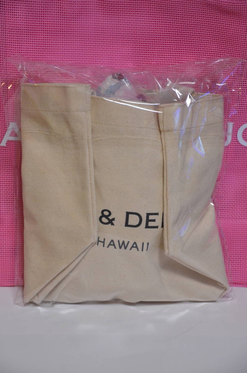 最新★DEAN & DELUCA HAWAII MONI HONOLULU コラボ トートバッグ Sサイズ マラマちゃん セット★MALAMA-CHAN ディーン アンド デルーカ_画像6