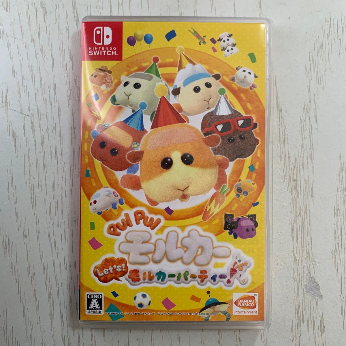 PUI PUI モルカーLets！モルカーパーティー! Switch  (限定ステッカー付き)