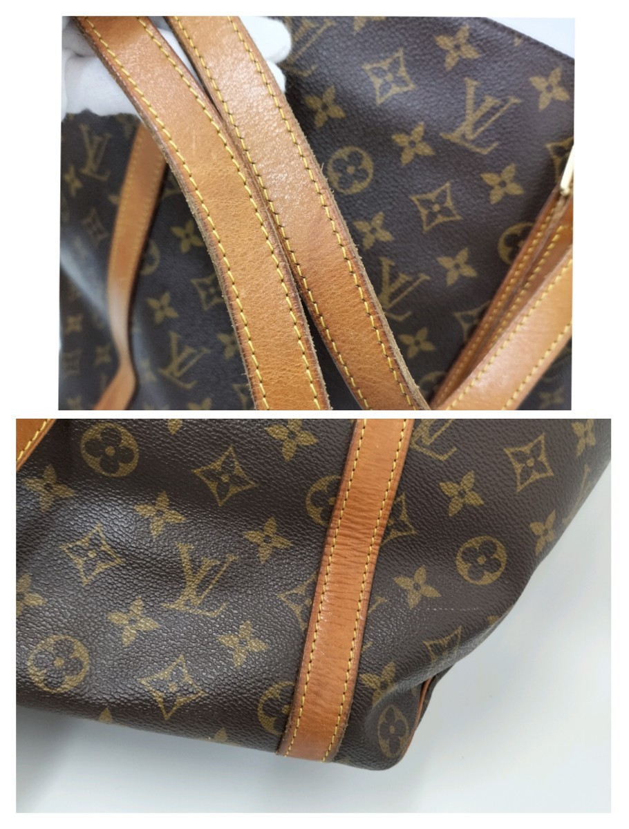 (C100308) ルイヴィトン LOUIS VUITTON トートバッグ モノグラム サック ショッピングバッグ_画像10