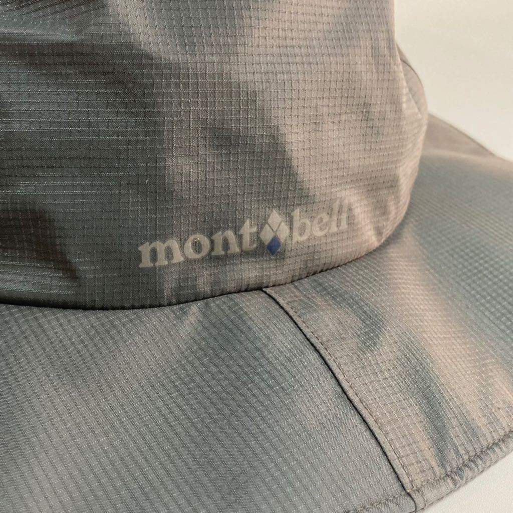 mont-bell ☆ GORE-TEX レイン ナイロン ハット グレー L 58-60cm 登山 ハイキング アウトドア キャンプ ゴアテックス モンベル■SHWH12_画像5