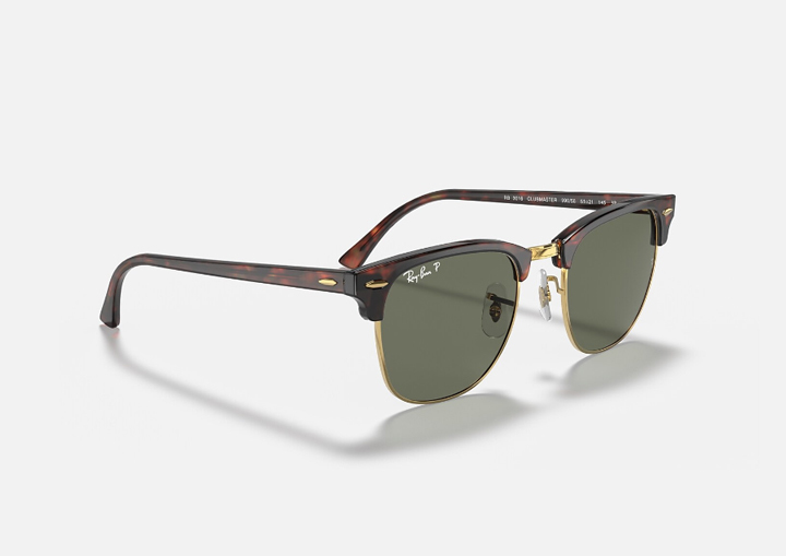 【新品・送料無料】Rayban レイバン CLUBMASTER CLASSIC サングラスべっ甲フレーム 金縁 rb3016-90158990_画像3