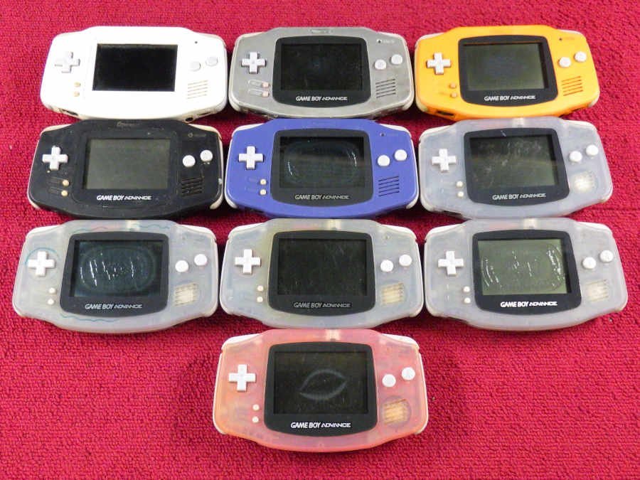 NINTENDO ゲームボーイアドバンス 本体 台セット 難あり GBA まとめ