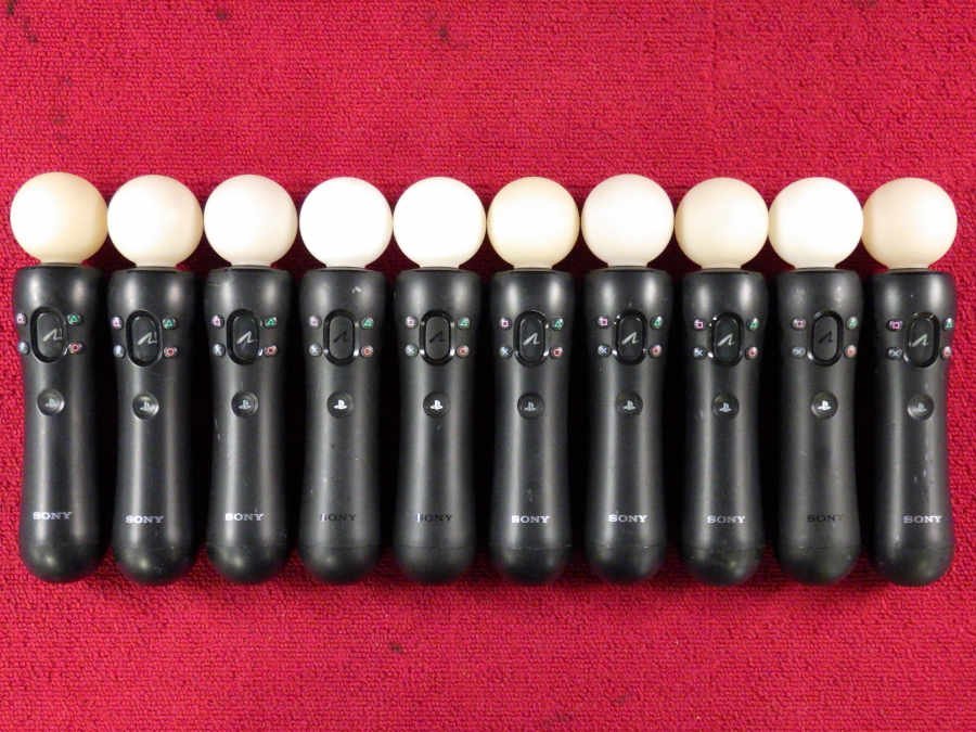SONY PS Moveモーションコントローラー 10個セット まとめ売り ＊ジャンク品【GH】