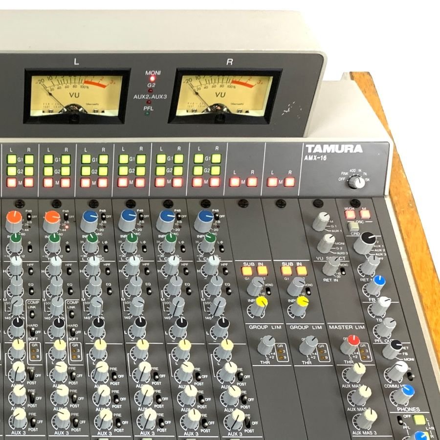 発送or引取OK】TAMURA AMX-16 16CH PORTABLE AUDIO MIXER タムラ 発送or引取OK】TAMURA AMX-16 16CH PORTABLE AUDIO MIXER タムラ