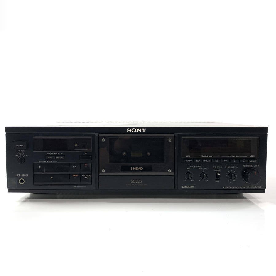 お見舞い SONY TC-K555ESX ソニー カセットデッキ プレーヤー